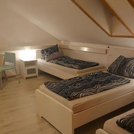 Dreibettzimmer Mit Gemeinschaftsküche Und Je 2 Dusch- Und 2 Toilettenzimmern Gasthof Hohenstein-Ernstthal